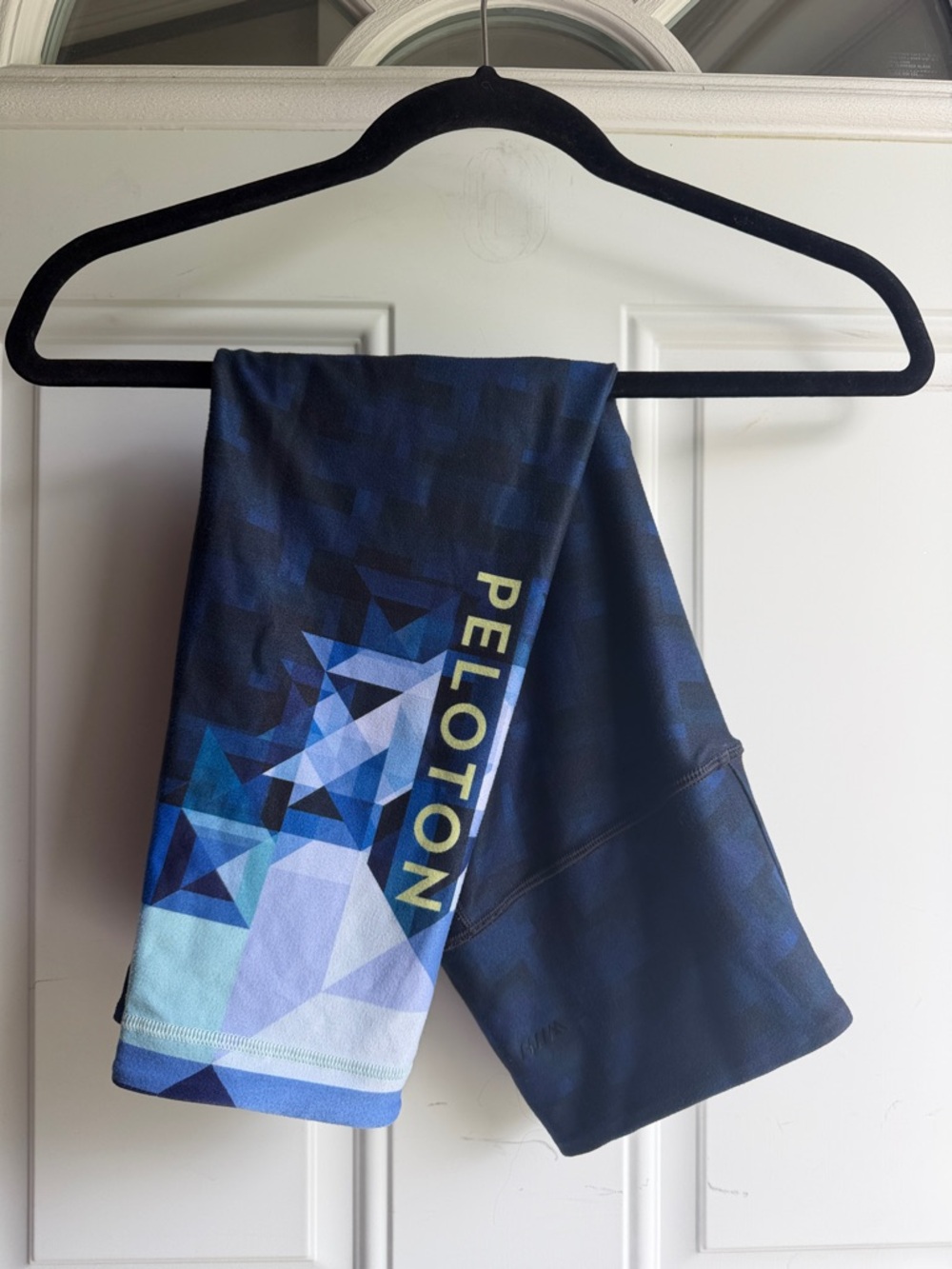 Peloton WITH brand capri leggings. Navy.  Medium.